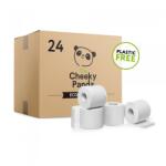 The Cheeky Panda Bambusz wc papír papírcsomagolásban 24 tekercs (3 rétegű, 200 lap per tekercs)