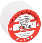 ROLL TAPE ЛЕНТА Roll Tape МОНТАЖНА ЗА КЛИМАТИЦИ БЕЗ ЛЕПИЛО 50мм х20м БЯЛА (050202)