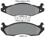 TEXTAR set placute frana, frana disc TEXTAR 2182001 (2182001)
