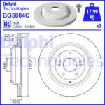 DELPHI Disc frana DELPHI BG5084C (BG5084C) - automobilus