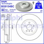 DELPHI Disc frana DELPHI BG9154BC (BG9154BC) - automobilus