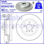 DELPHI Disc frana DELPHI BG9421BC (BG9421BC) - automobilus