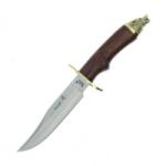 MUELA 160 mm blade, rosewood pakkawood, brass guard and wolf head cap WOLF-16R (WOLF-16R)