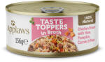 Applaws Applaws Taste Toppers în supă 6 x 156 g - Pui cu șuncă, dovleac, morcovi & mazăre