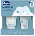 Chicco - Natural Sensation kozmetikai ajándékcsomag - Sweet Time 0m+