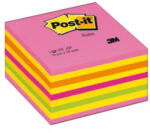 POST-IT lollipop pink 76x76 mm 450lap öntapadós kockatömb (7100200378) - tobuy