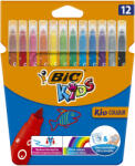 BIC Carioca 12 culori ultralavabile kid couleur bic (BC920293) - roua - 21,00 RON