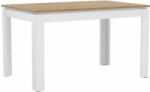  Kihúzható asztal, fehér/wotan tölgy 135-184x86 cm, VILGO (0000352390) - pepita - 71 190 Ft