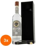 BELUGA Set 3 x Vodka Beluga Gold Line, 40%, 0.7 l