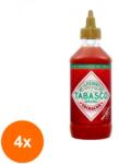 Tabasco Set 4 x Sos Sriracha, Tabasco, 256 ml