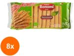 Forno Bonomi Set 8 x Piscoturi BIO Savoiardi, Forno Bonomi, 200 g ( 26% Ou ) (FPG-8xBONO22)