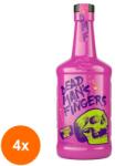 Dead Man's Fingers Set 4 x Rom Dead Man's Fingers Fructul Pasiunii, Passion Fruit Rum 37.5% Alcool, 0.7 l