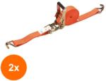 HARDEN Set 2 x Chinga pentru Fixarea Bagajelor, 38mm x 6m, Capacitate Maxima 1000 kg, Profesional, Harden (COR-2xZH671136)