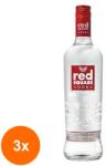 Red Square Set 3 x Vodka Red Square 40% Alcool, 0.7 l