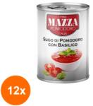 Mazza Set 12 x Sos de Rosii cu Busuioc, Mazza, 400 g
