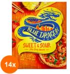 Blue Dragon Set 14 x Stir Fry Sos Sweet & Sour Plic Blue Dragon, 120 g
