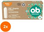 o.b. Set 2 x 16 Tampoane OB Organic Super
