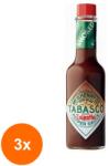 Tabasco Set 3 x Chipotle Sos Ardei Rosu Tabasco 150 ml