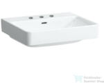 Laufen Pro S 55x46, 5 cm-es mosdó 3 csaplyukkal, LCC Active bevonattal, fehér H810962A001081 (H810962A001081)