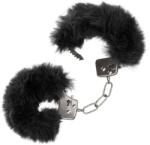  Catuse pufoase Fluffy Furry Negre
