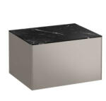 Laufen Sonar titán alsószekrény kivágás nélkül 57, 7x45, 7x34, 1 cm egy fiókkal, kerámia pulttal H4054000341421 (H4054000341421)