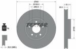 TEXTAR Disc frana TEXTAR PRO+ 92268605 (92268605)