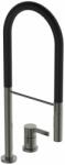 Ideal Standard Baterie bucatarie cu pipa flexibila Ideal Standard Gusto 142 gri - negru semi-profesionala (BD425A5) - neakaisa