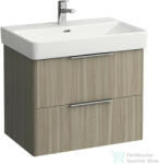 Laufen Base 66, 5x44 cm-es 2 fiókos alsószekrény H810967 mosdóhoz, világos szil H4023321102621 (H4023321102621)