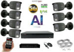  MS - AI IP kamerarendszer 7 kamerával switchel 5 Mpix GT - 6373K7B