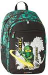 LEGO® Rucsac extins LEGO V-Line - design NinjaGo, Green (LG-20222-2301)