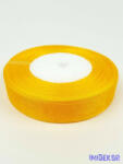  Organza szalag szegett 20mm x 45, 72m - Napsárga