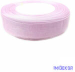  Organza szalag szegett 20mm x 45, 72m - Halvány Lila
