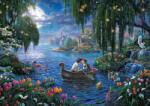 Schmidt Spiele - Puzzle Thomas Kinkade: Mica Sirenă și Prințul Eric - 1 000 piese Puzzle