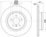 KRIEGER Disc frana FORD MONDEO II Combi (BNP) (1996 - 2000) KRIEGER 0950004215