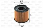 VALEO Filtru combustibil FIAT SCUDO combinato (220P) (1996 - 2006) VALEO 587901