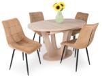  Kitty szék Max asztallal - 4 személyes étkezőgarnitúra