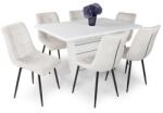  Kitty szék Fanni asztallal - 6 személyes étkezőgarnitúra