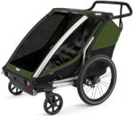 Thule Carucior multisport Thule Chariot Cab 2, Aluminum/Cypress Green