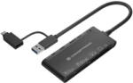 Conceptronic Card Reader CONCEPTRONIC USB3.0+/C SD, MicroSD, MMC, M2, CF sw (BIAN03B)