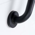 RIDDER Bară de sprijin, negru, 45 cm, aluminiu A00145110 (429775)