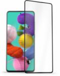 AlzaGuard FullCover Glass Protector Samsung Galaxy A51 2.5D üvegfólia - fekete (AGD-TGC0116)
