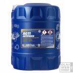 MANNOL 4111 AG11 ANTIFREEZE kék fagyálló koncentrátum -75°C 20L