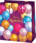 Cardex Happy Birthday lila lufis közepes ajándéktáska 18x10x23cm (43353) - innotechshop