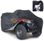  Husa impermeabila ATV (130x230x130) - negru/argintiu