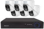 Securia Pro kamerarendszer NVR6CHV8S-W DOME smart, fehér Felvétel: 3 TB merevlemez