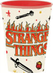 Stor Stranger Things műanyag pohár (STF24307)