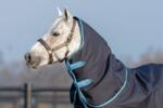 Horseware Ireland Amigo Bravo 12 Turnout 150g nyakrész, sötétkék/türkiz - S