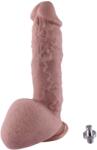 HISMITH Dildo Realist Conectare KlicLok pentru Masini de Sex Hismith, Natural, 21 cm Dildo