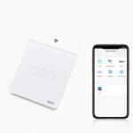 Tosyco Întrerupător triplu WIFI cu touch (tactil) din sticlă [CLONE] (TOS-ME3G1W-ZB-LN-W)