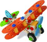 Eichhorn Toys Joc de construit Eichhorn - Biplan - 90 piese